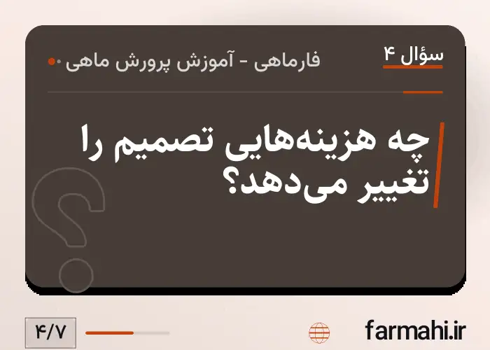 چه هزینه‌هایی تصمیم را تغییر می‌دهد؟