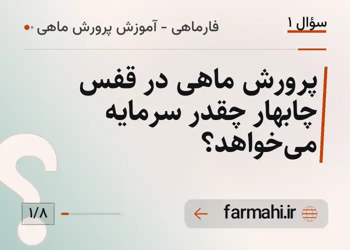 پرورش ماهی در قفس چابهار چقدر سرمایه می‌خواهد؟