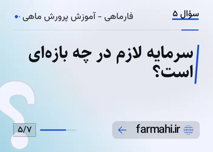 سرمایه لازم در چه بازه‌ای است؟
