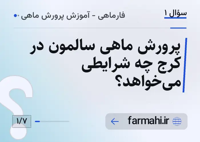 پرورش ماهی سالمون در کرج چه شرایطی می‌خواهد؟