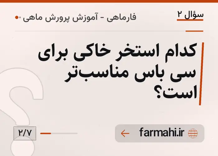 کدام استخر خاکی برای سی باس مناسب‌تر است؟