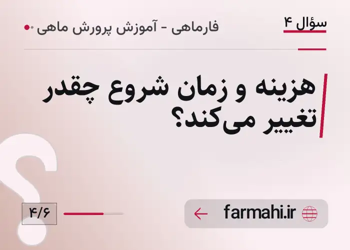 هزینه و زمان شروع چقدر تغییر میکند؟