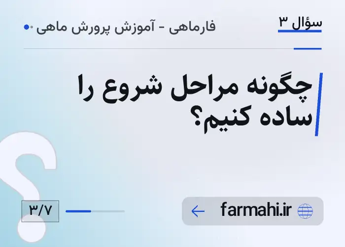 چگونه مراحل شروع را ساده کنیم؟