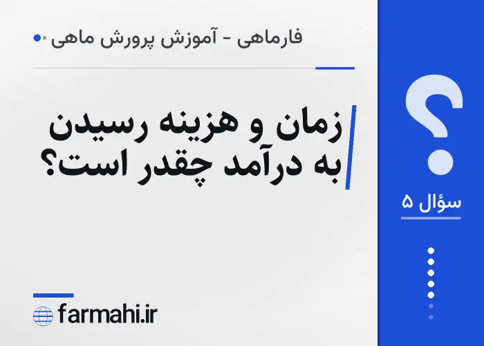 زمان و هزینه رسیدن به درآمد چقدر است؟