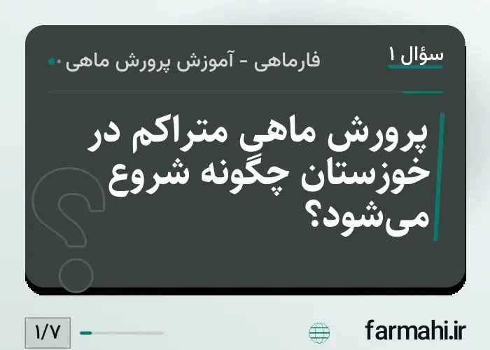 پرورش ماهی متراکم در خوزستان چگونه شروع می‌شود؟