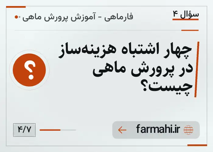 چهار اشتباه هزینه‌ساز در پرورش ماهی چیست؟