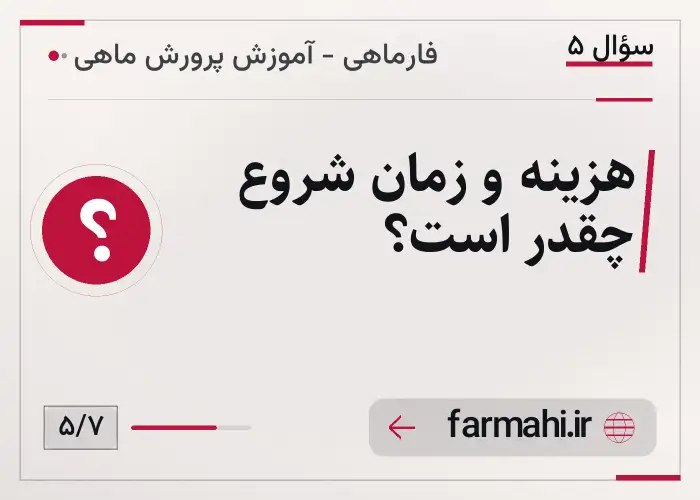 هزینه و زمان شروع چقدر است؟