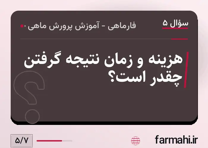 هزینه و زمان نتیجه گرفتن چقدر است؟
