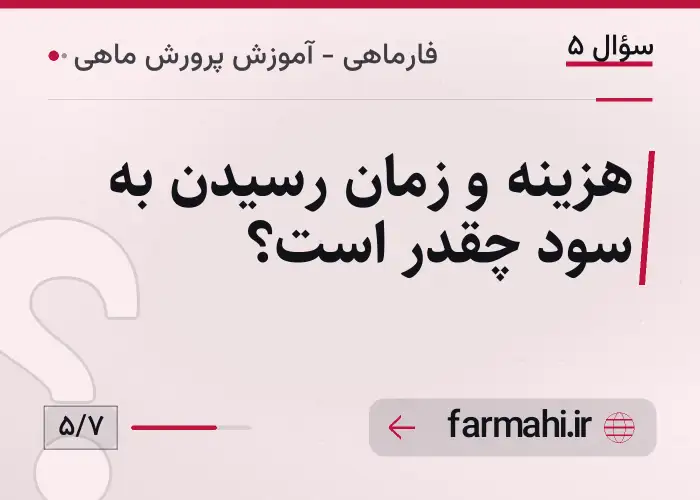 هزینه و زمان رسیدن به سود چقدر است؟