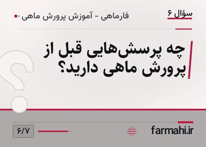 چه پرسش‌هایی قبل از پرورش ماهی دارید؟