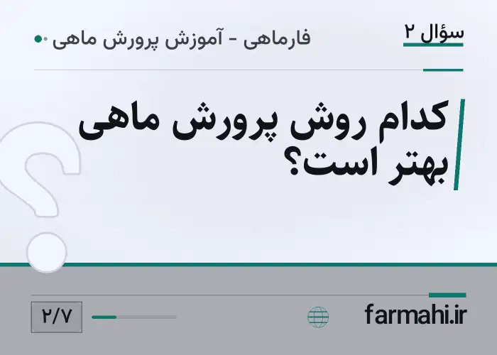 کدام روش پرورش ماهی بهتر است؟