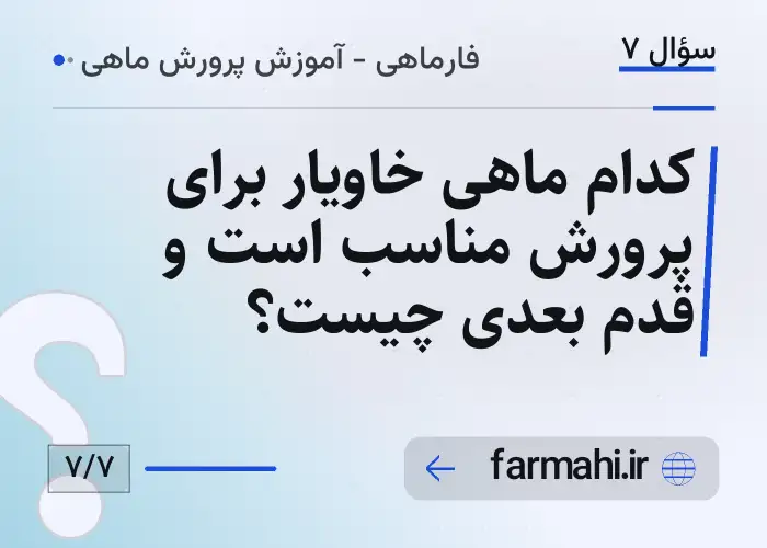کدام ماهی خاویار برای پرورش مناسب است و قدم بعدی چیست؟