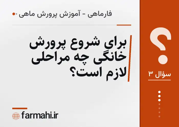 برای شروع پرورش خانگی چه مراحلی لازم است؟