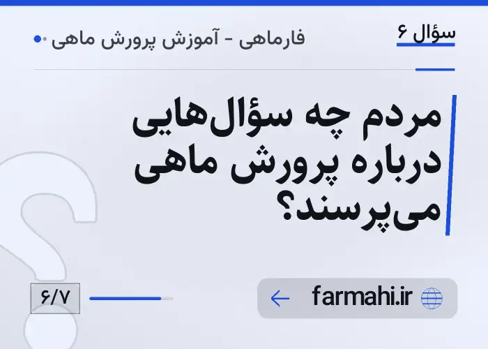 مردم چه سؤال‌هایی درباره پرورش ماهی می‌پرسند؟